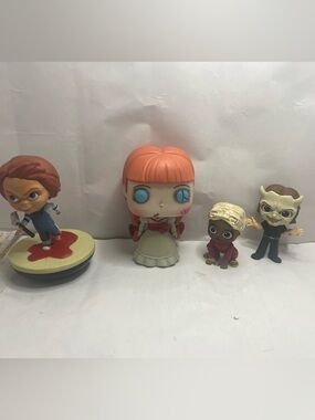 2/$12 Lot horror star figures Us the Black Phone Annabelle Chucky